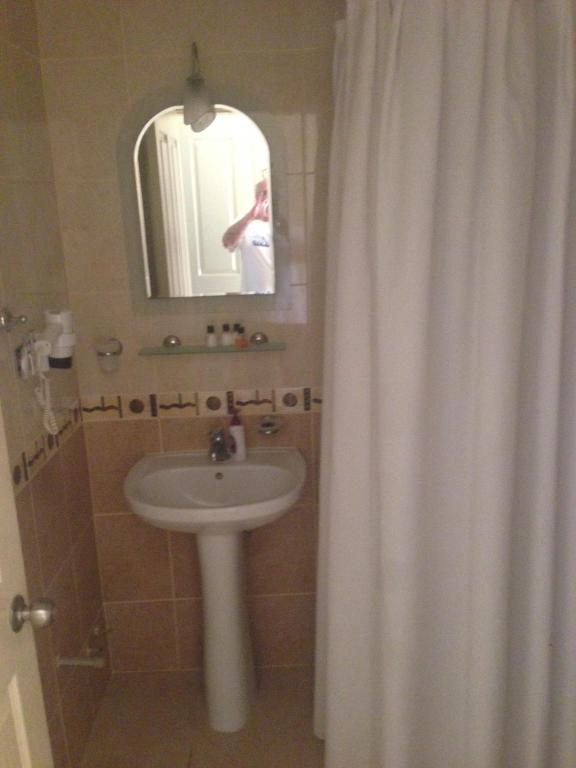 Koupelna v ubytování Zeytin Apart Hotel
