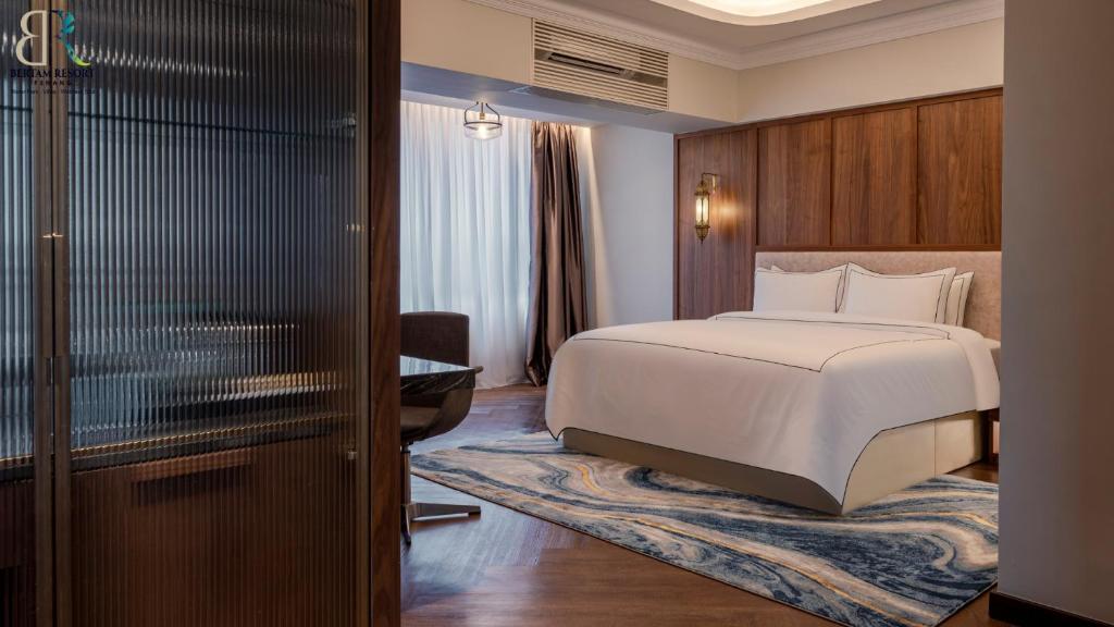 Postel nebo postele na pokoji v ubytování Bertam Resort,Penang