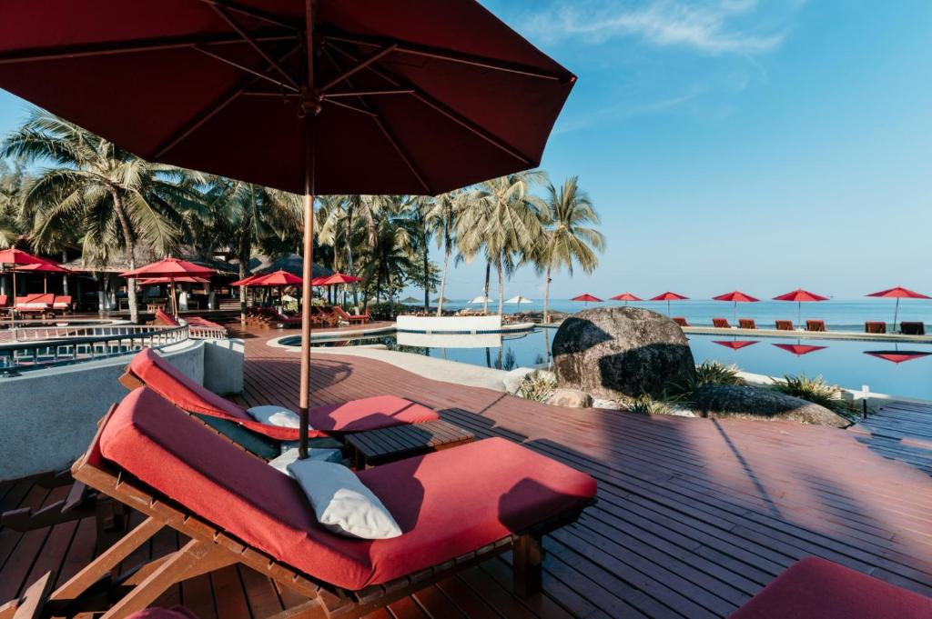 Bazén v ubytování Khaolak Laguna Resort nebo v jeho okolí