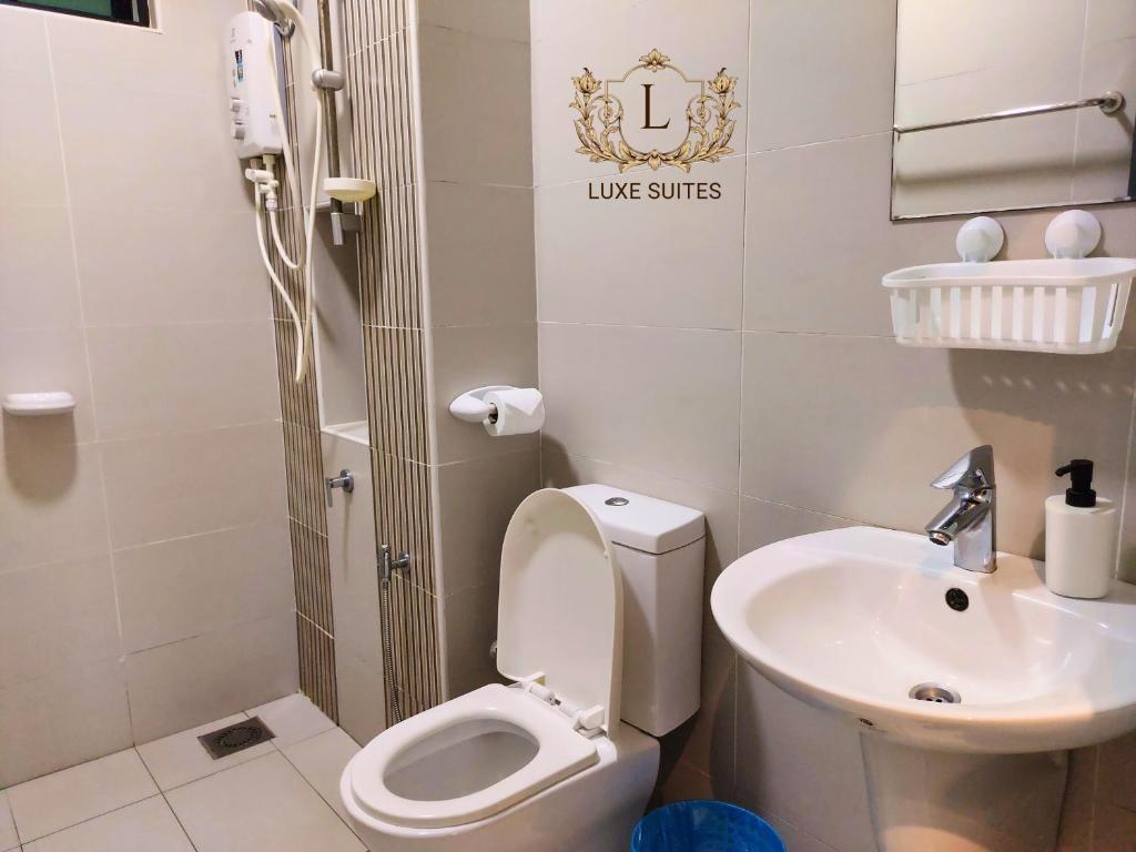 Koupelna v ubytování Luxe Suites at Skyloft