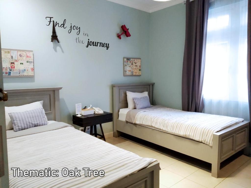 Cottonwood Bed & Breakfast House Bandung - Habitación Gemela De Lujo