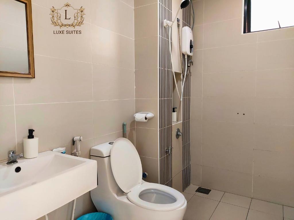 Koupelna v ubytování Luxe Suites at Skyloft