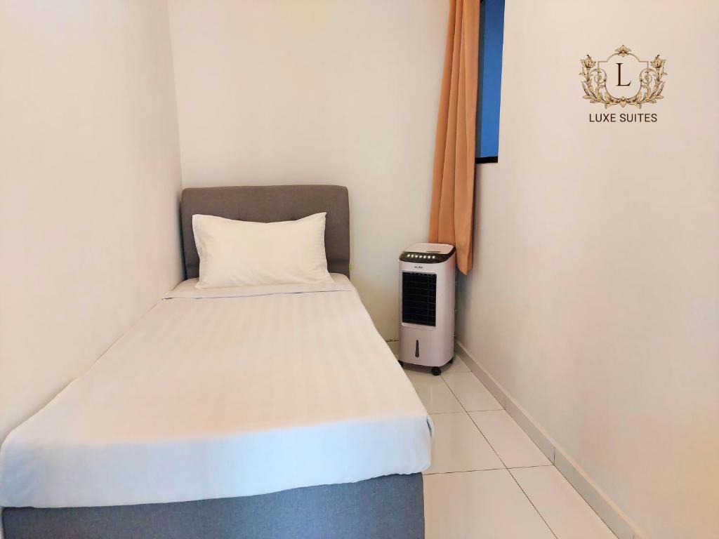 Postel nebo postele na pokoji v ubytování Luxe Suites at Skyloft
