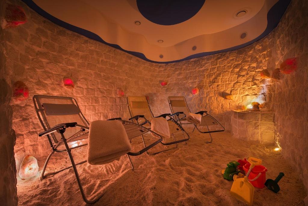 Lázně a/nebo wellness v ubytování Wellness Hotel Diamant