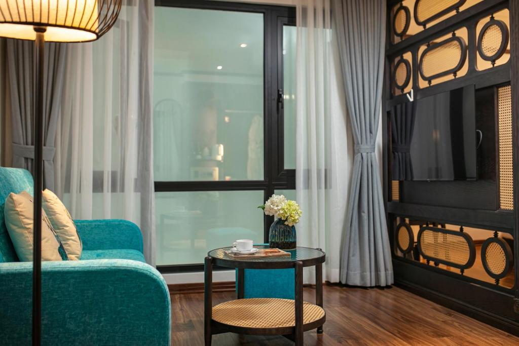 Posezení v ubytování Media Central Hotel & Spa
