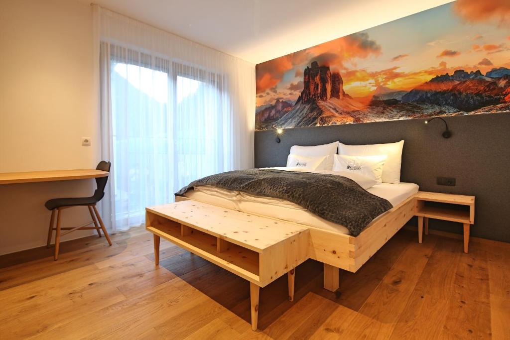Posteľ alebo postele v izbe v ubytovaní Sunnig Nature Apartments