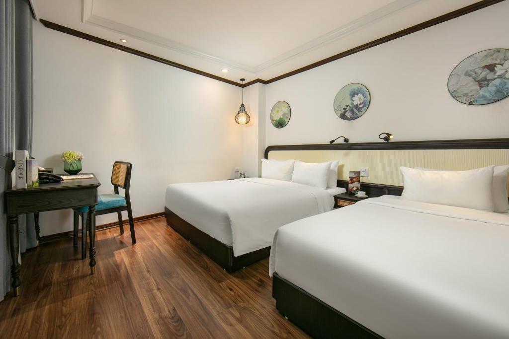 Postel nebo postele na pokoji v ubytování Media Central Hotel & Spa