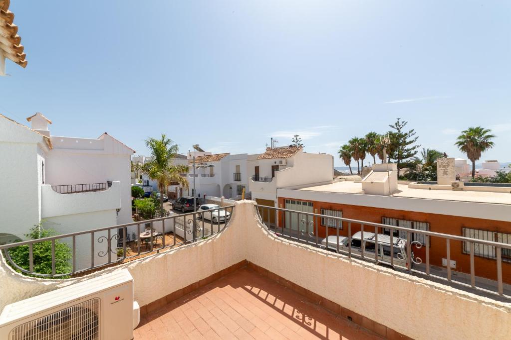 Balkón alebo terasa v ubytovaní Casa Rural La Buganvilla