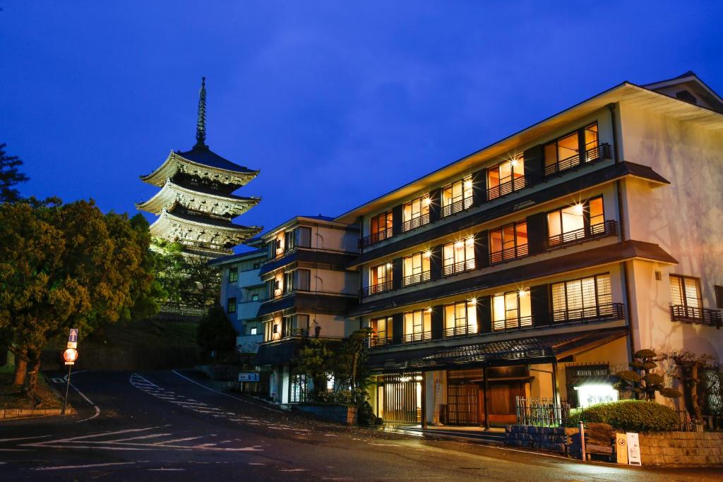 Budova, kde se ryokan nachází