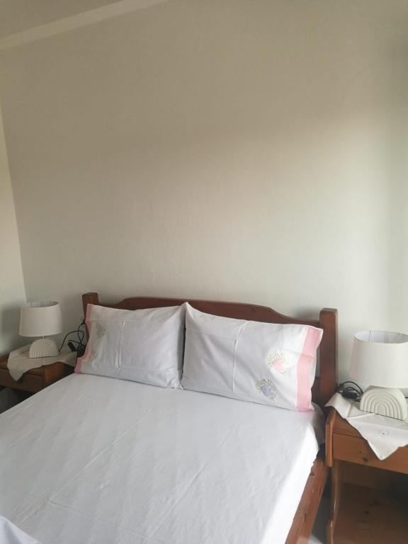 Postel nebo postele na pokoji v ubytování Little Hause