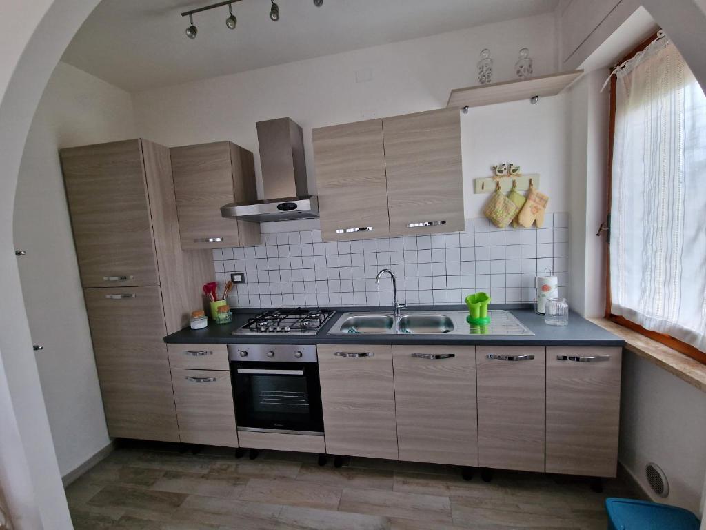 Kuchnia lub aneks kuchenny w obiekcie Le Logge Apartment