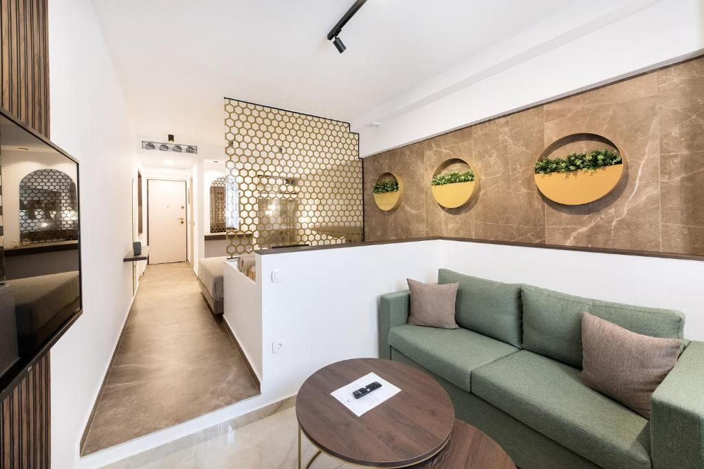 Posezení v ubytování Porto Sea View Apartments