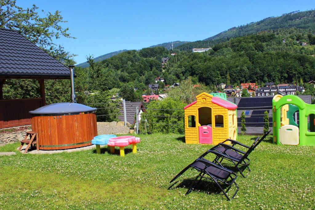 Detský kútik v ubytovaní Markowe Domki