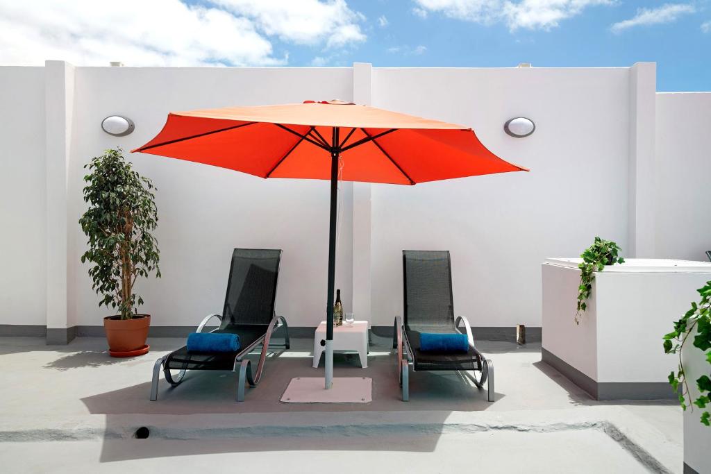 Patio nebo venkovní prostory v ubytování Apartamento La Estrella 5