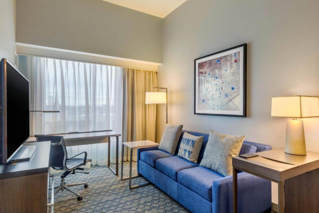 Residence Inn Providence Downtown - Suite King De Una Habitación Con Sofá Cama