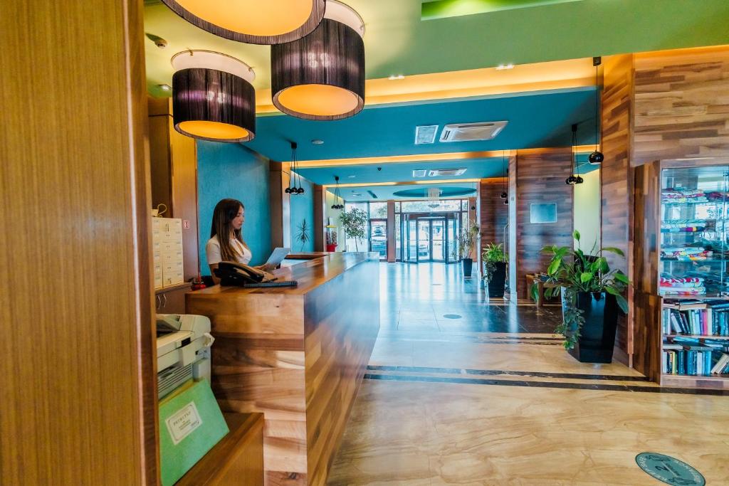 Vstupní hala nebo recepce v ubytování Mirage Hotel