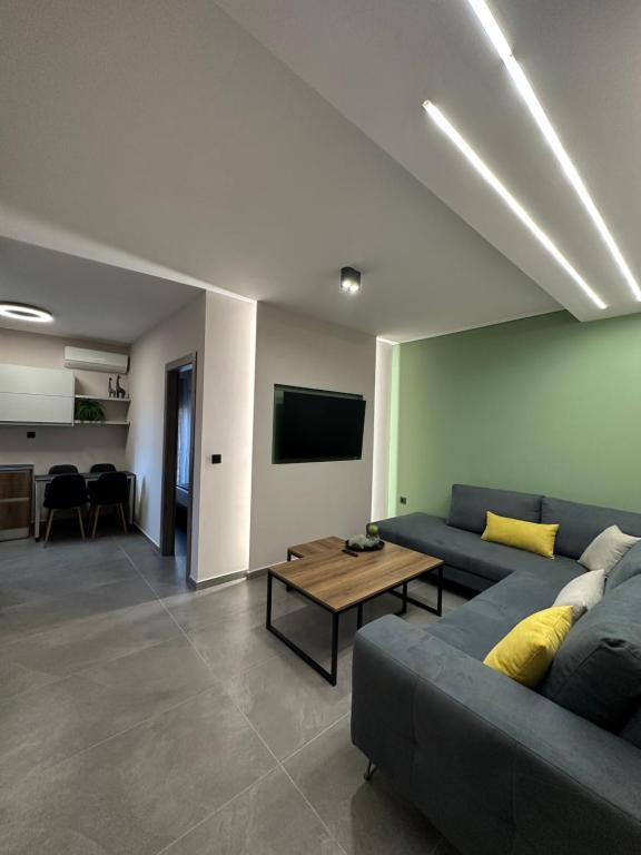 Część wypoczynkowa w obiekcie Top Line & Modern Apartments in Ioannina