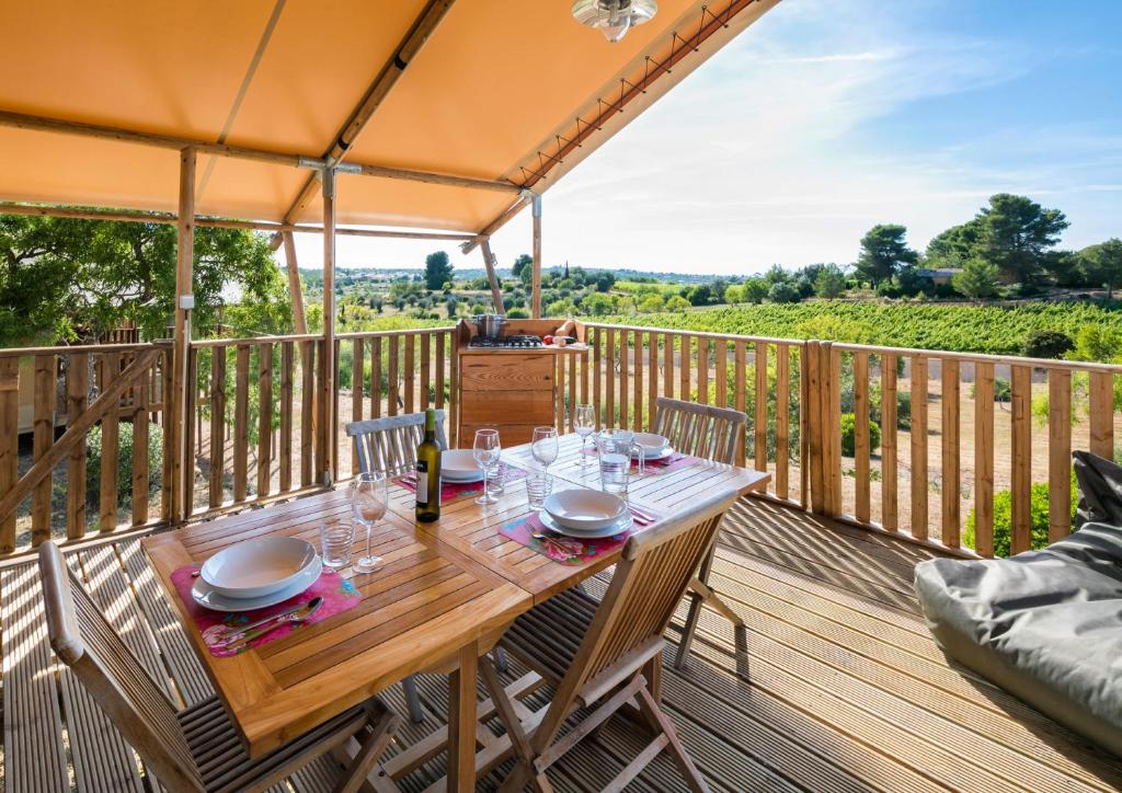 Balkón nebo terasa v ubytování Casa Tuia Resort