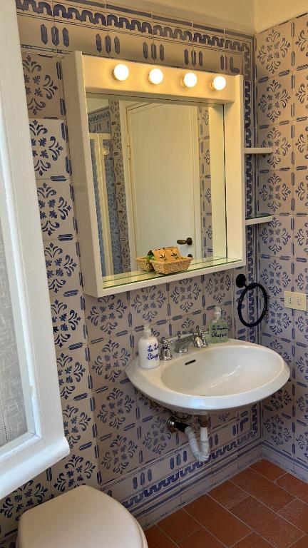 Koupelna v ubytování Residenza La Limonaia