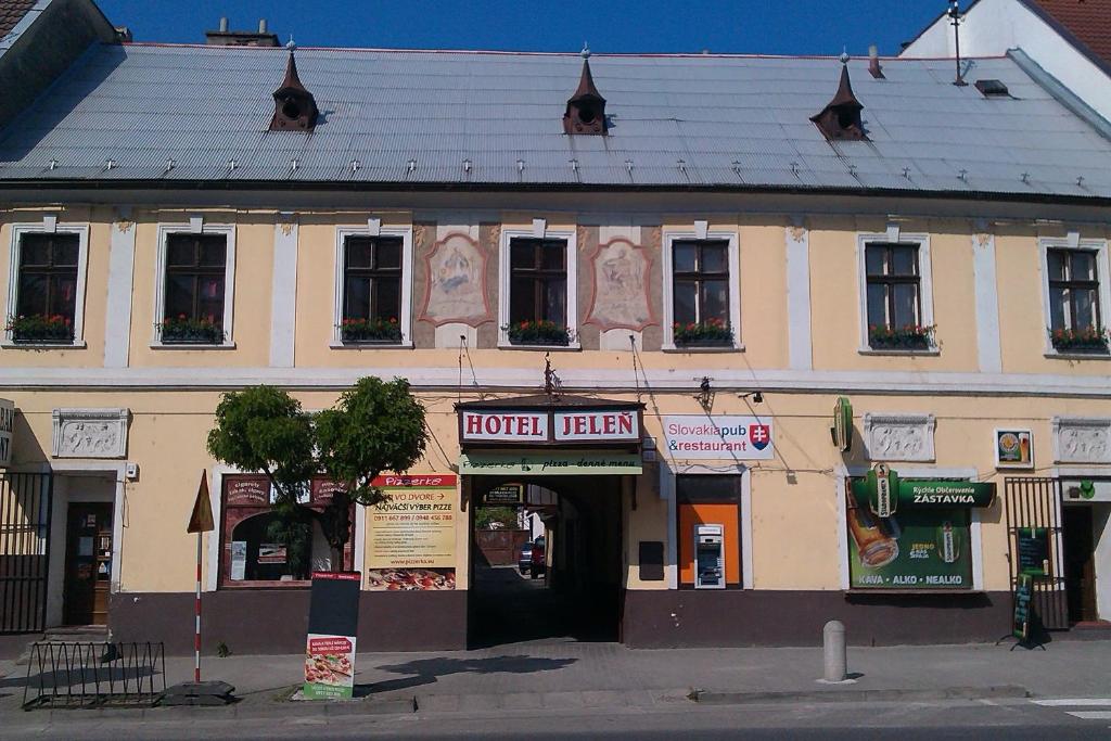 Budova, kde se penzion nachází