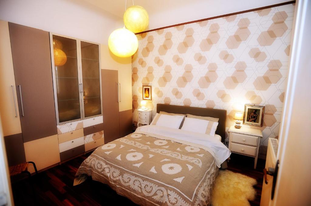 Postel nebo postele na pokoji v ubytování Appartamento Sofia - CISE 18741