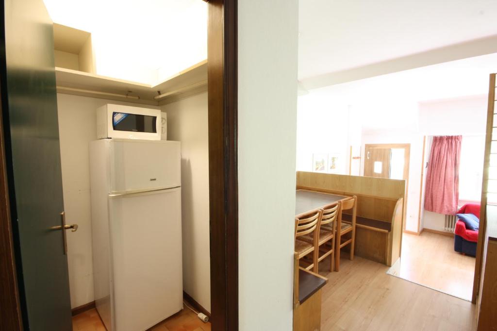 Kuchyň nebo kuchyňský kout v ubytování Residence Copai