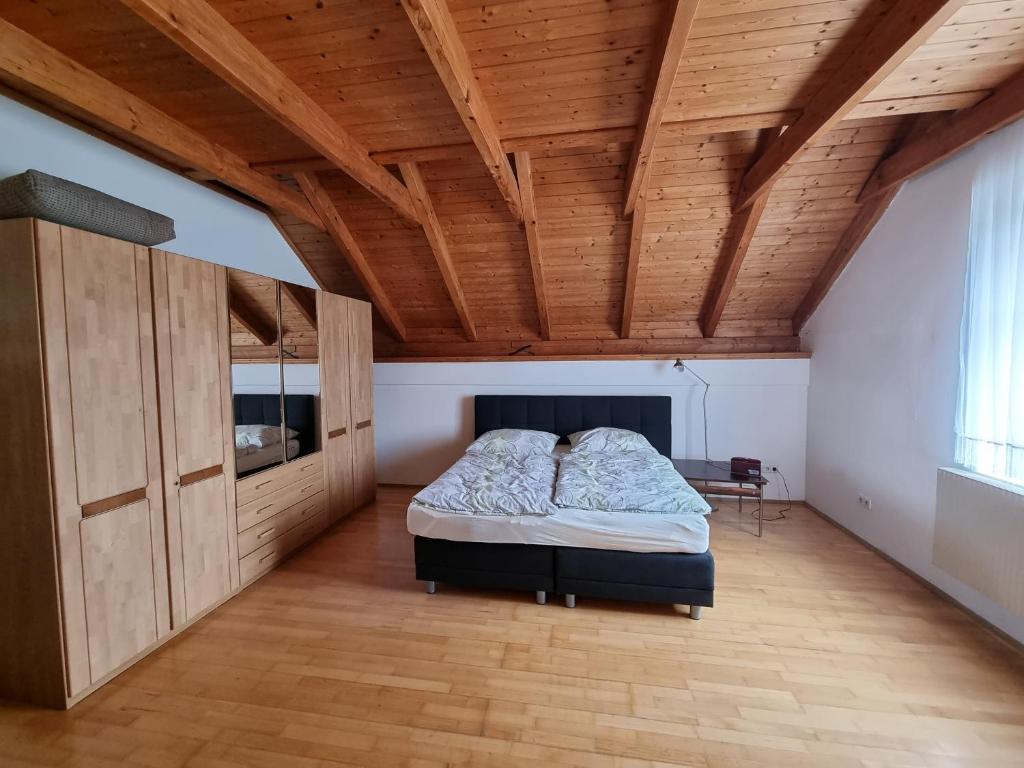 Postel nebo postele na pokoji v ubytování Villa Theresa