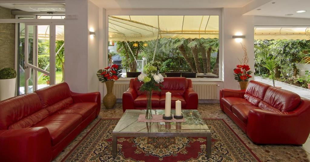Posezení v ubytování Hotel Scandinavia