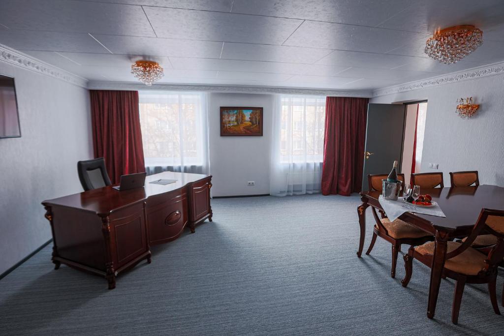 Posezení v ubytování Inger Hotell