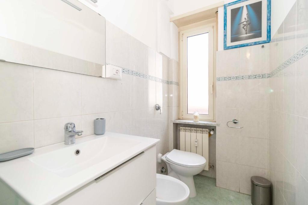 Koupelna v ubytování Torino Pitagora Functional Flat