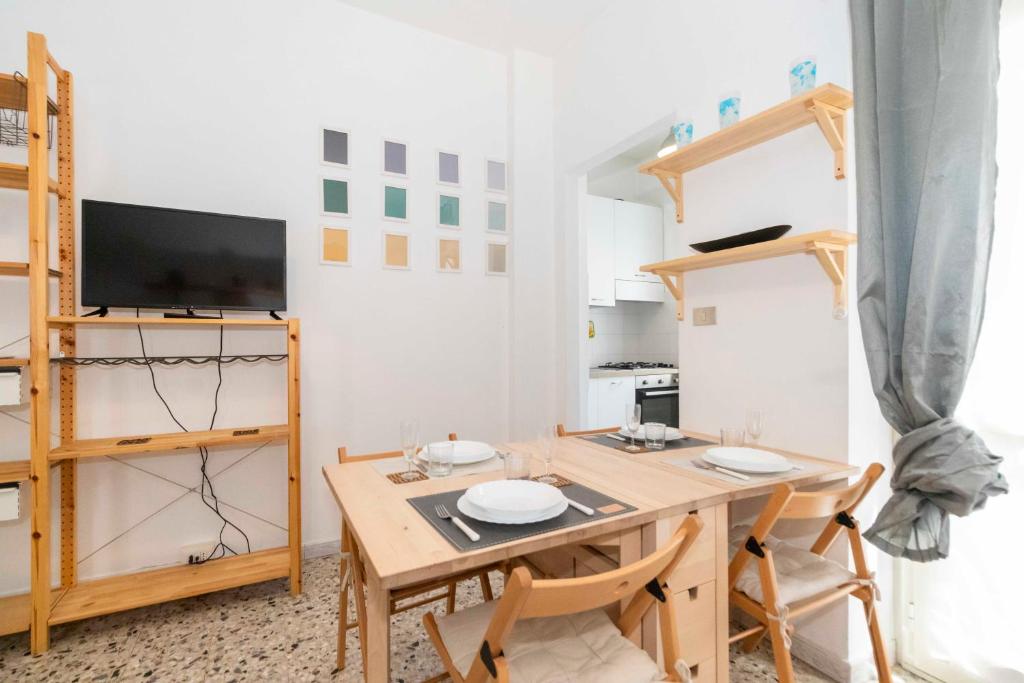 Kuchyň nebo kuchyňský kout v ubytování Torino Pitagora Functional Flat