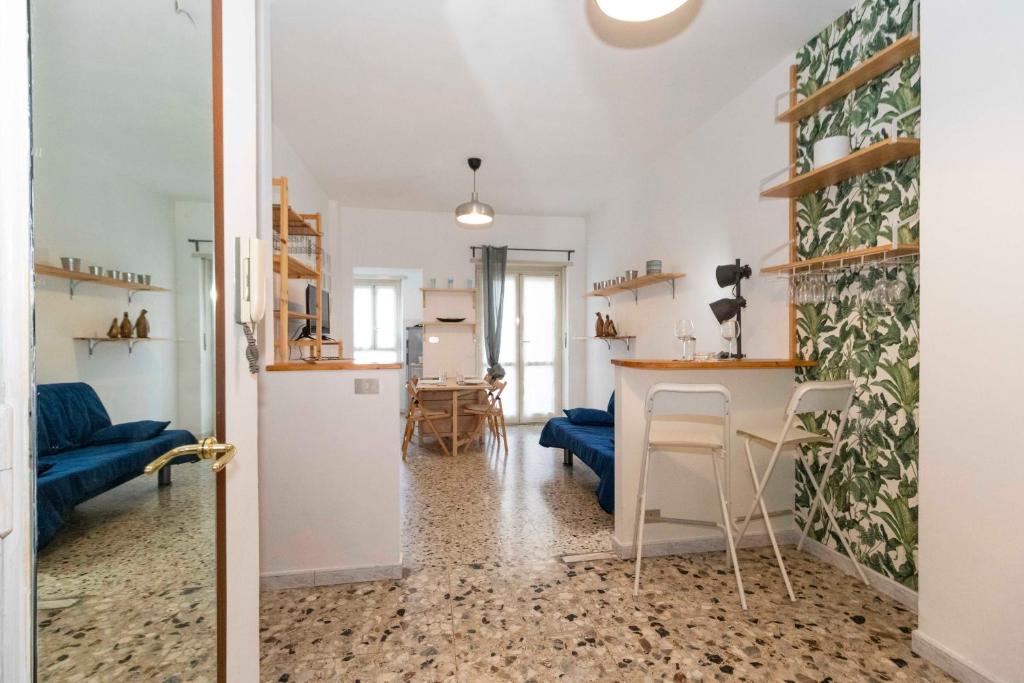 Kuchyň nebo kuchyňský kout v ubytování Torino Pitagora Functional Flat