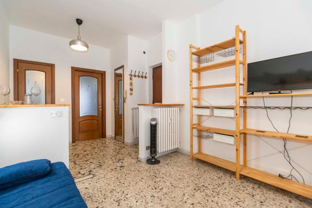 TV a/nebo společenská místnost v ubytování Torino Pitagora Functional Flat