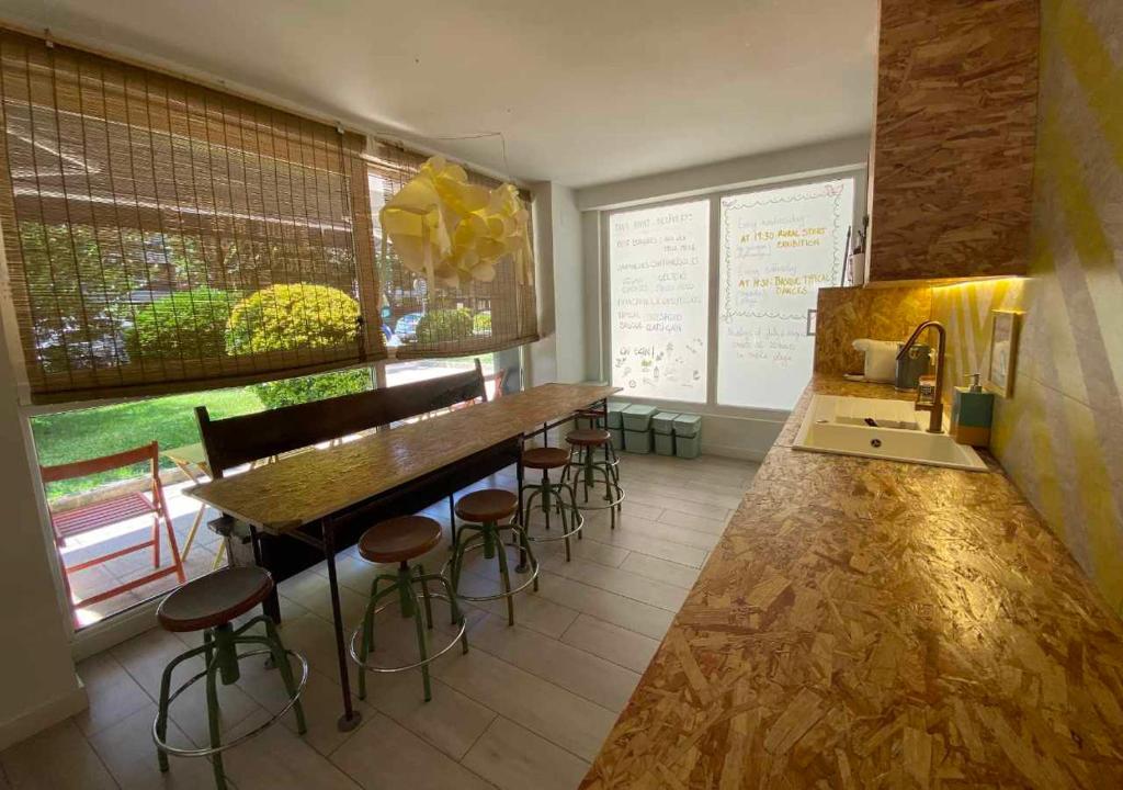Posezení v ubytování Blai Blai Hostel
