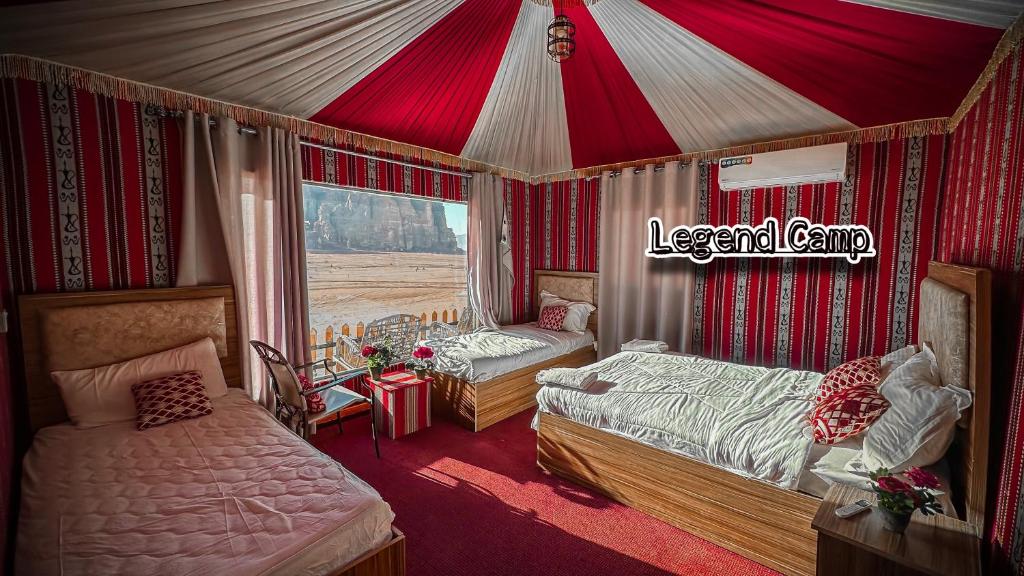 Rum Legend luxury camp - Tweepersoonskamer Met Terras