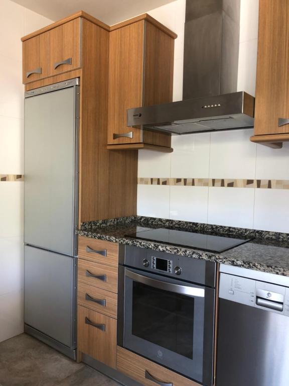 Kuchyň nebo kuchyňský kout v ubytování Casa Candelaria