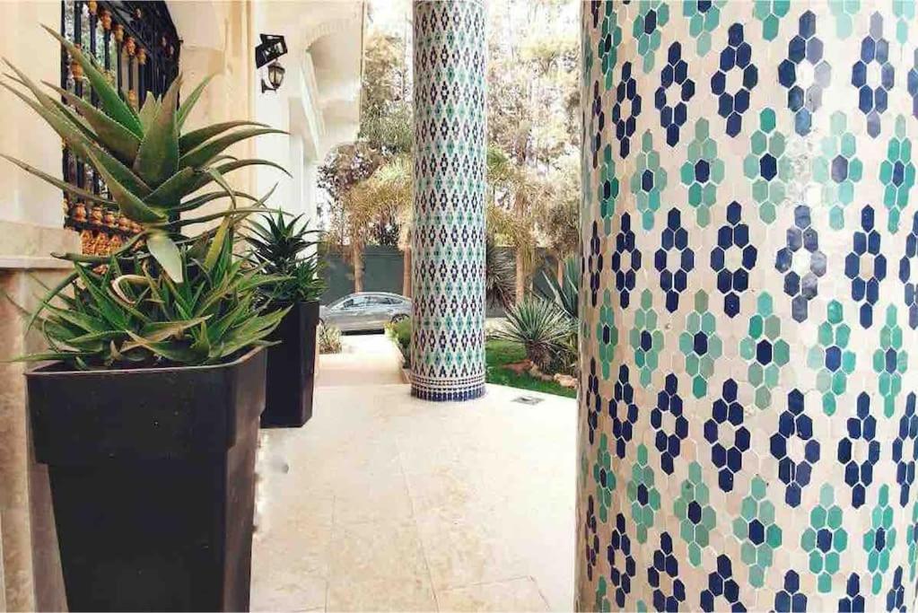 Zahrada ubytování Villa piscine Agadir