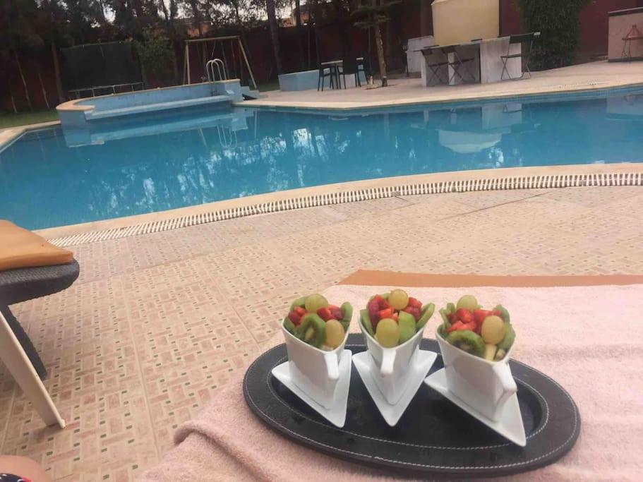 Bazén v ubytování Villa piscine Agadir nebo v jeho okolí