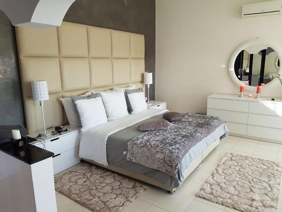 Postel nebo postele na pokoji v ubytování Villa piscine Agadir