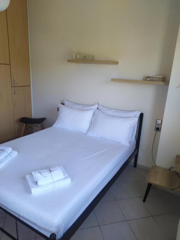 Łóżko lub łóżka w pokoju w obiekcie Casa Bella Vista