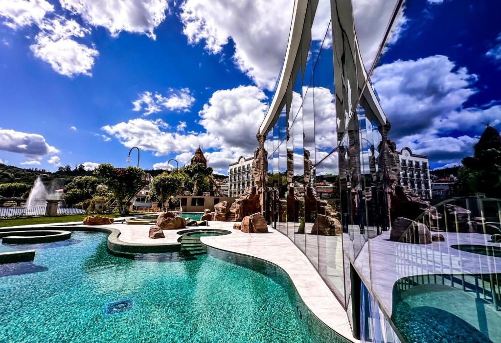 Bazén v ubytování Grande Hotel Thermas Nature & SPA nebo v jeho okolí