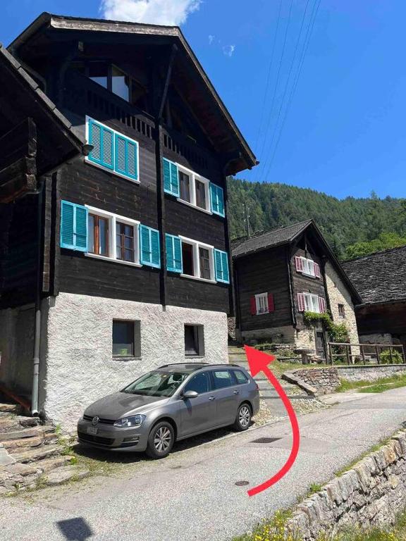 Budova, kde se apartmán nachází