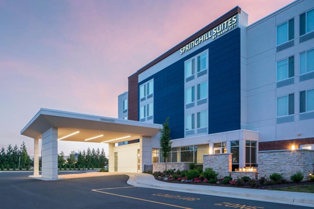a rendering of a hotel building at SpringHill Suites Winchester in Winchester