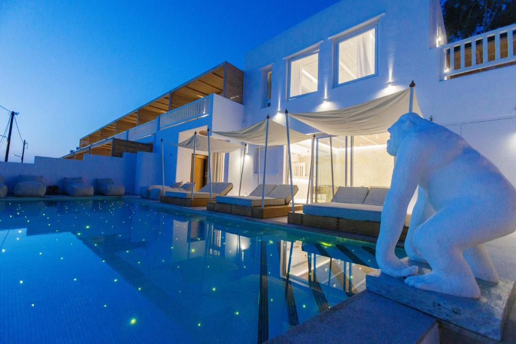 Bazén v ubytování Icon Mykonos nebo v jeho okolí