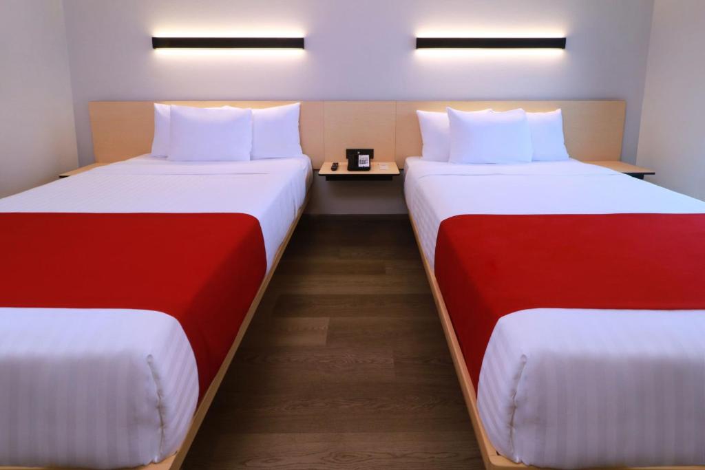 City Express by Marriott Monterrey Universidad - Tweepersoonskamer Met Twee Tweepersoonsbedden