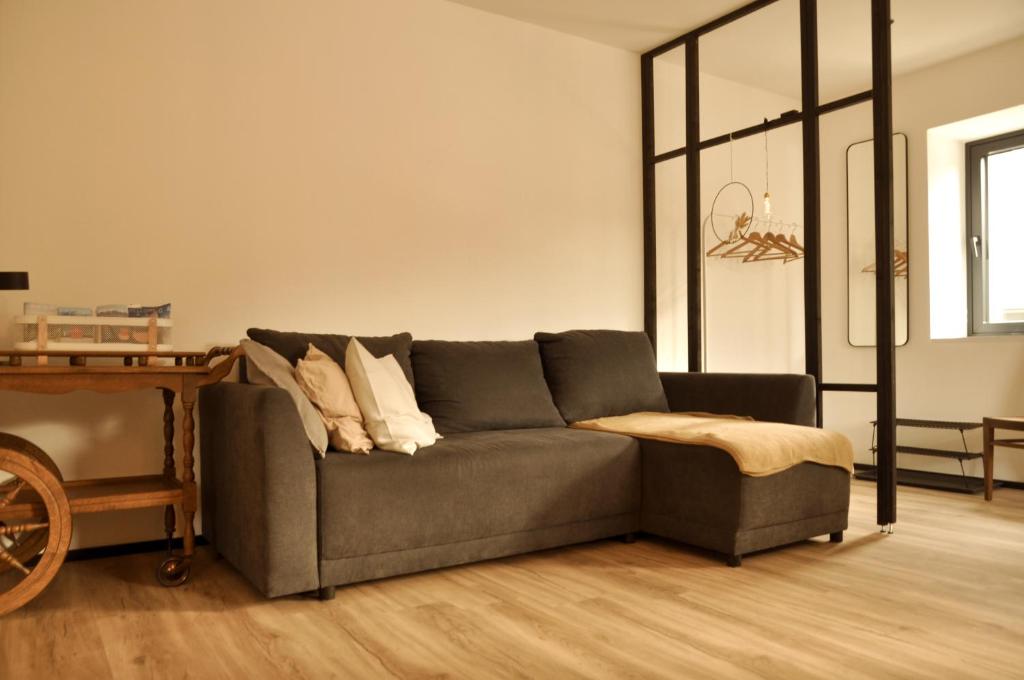 Posezení v ubytování Ferienwohnung Natters - Your vacation base