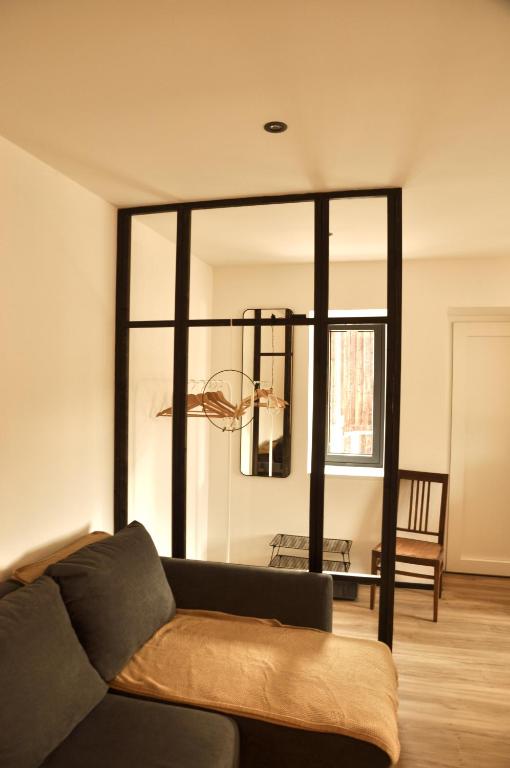 Posezení v ubytování Ferienwohnung Natters - Your vacation base