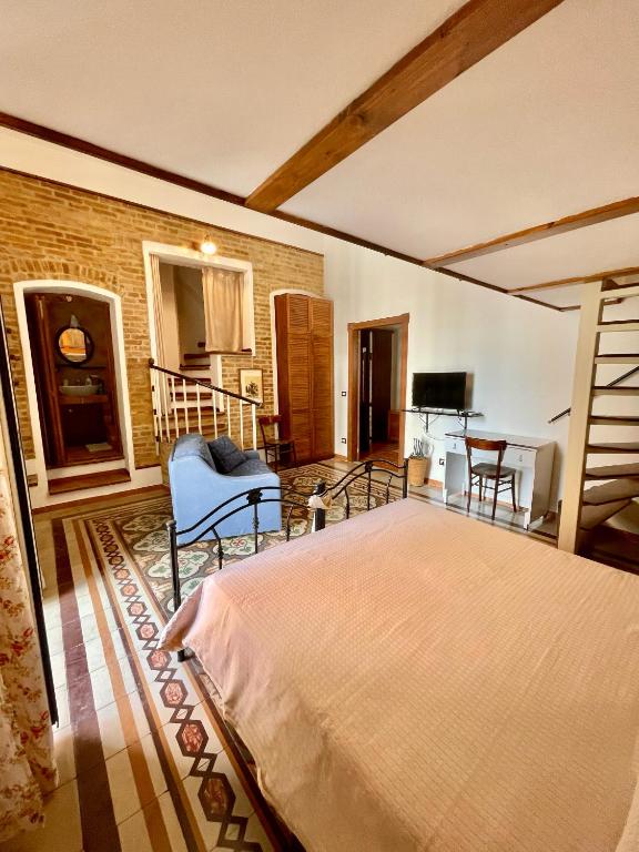 Postel nebo postele na pokoji v ubytování Appartamento in centro - Bellavista House