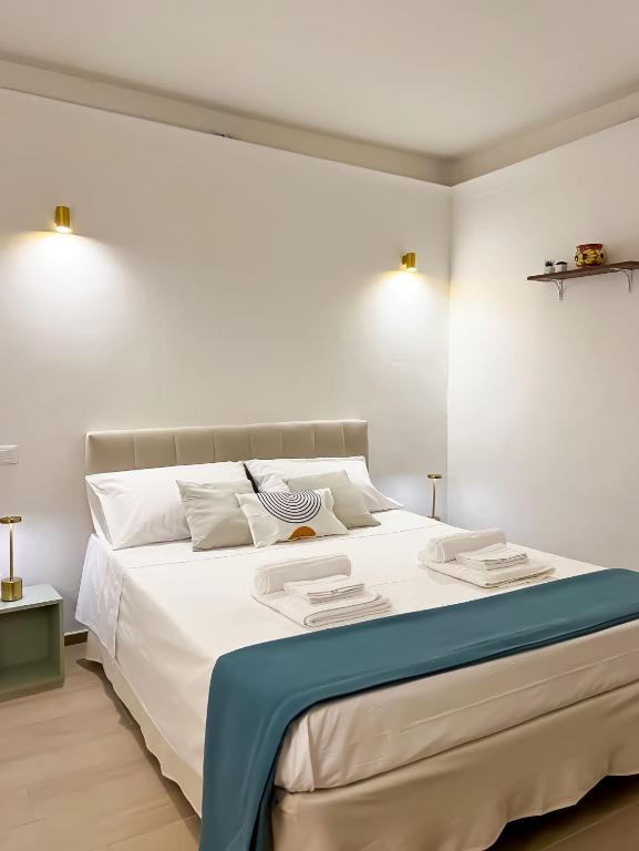 Postel nebo postele na pokoji v ubytování Amalfi Coast Casa Ida