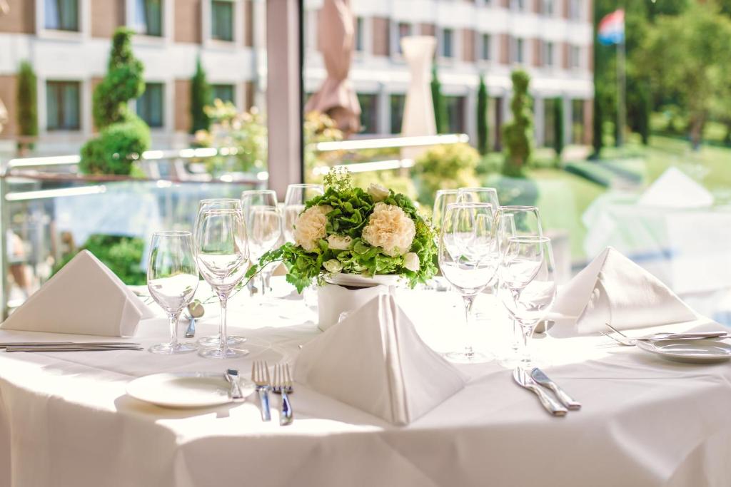 Restaurace v ubytování Parc Hotel Alvisse
